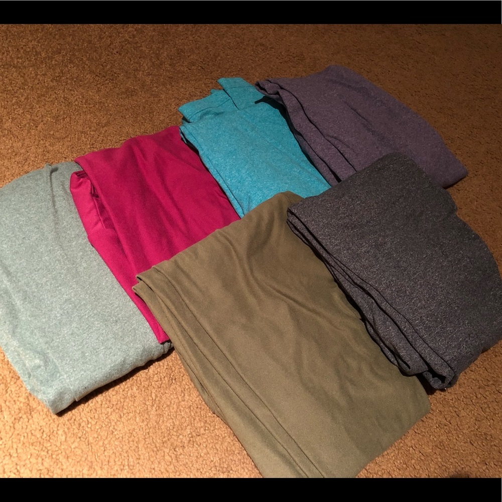 OS solid LuLaRoe leggings